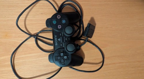Controller ps2 nero originale - controller,